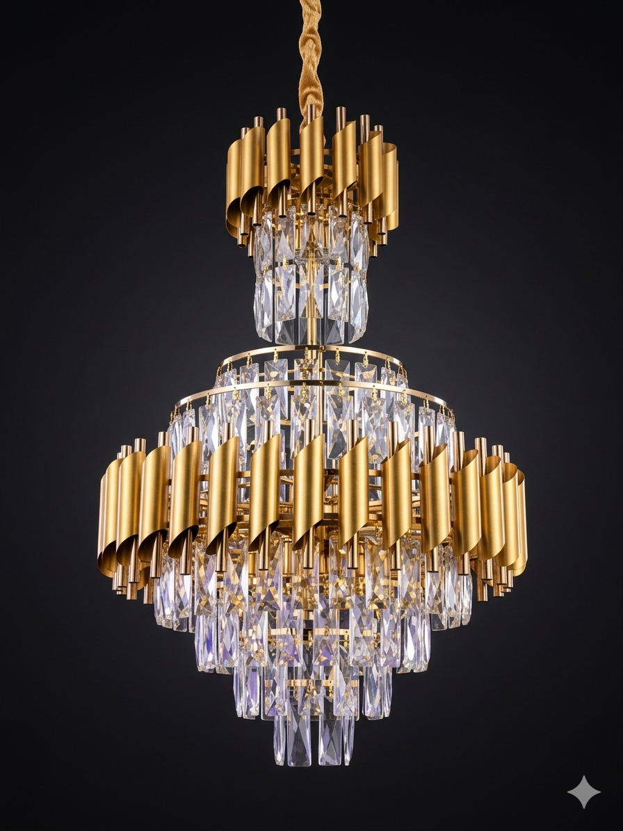 Crystal chandelier 